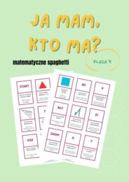 Ja mam, kto ma? Pierwsza lekcja matematyki w klasie 4