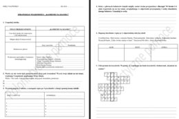 Sprawdzian z lektury "Kamienie na szaniec"