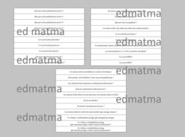 E8 - Pytania teoretyczne jako powtórzenie przed egzaminem