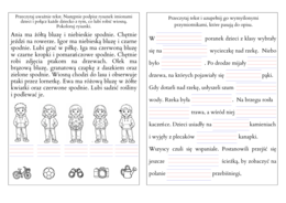 Wiosenne karty pracy (klasa 2) - edukacja polonistyczna