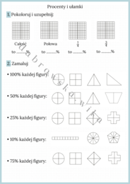 Procenty i ułamki część 1