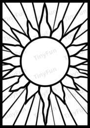 Wiosenne witraże 🌸 szablony do druku PDF | prace plastyczne, przedszkole, wiosna