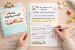 Wiosna w trzech zdaniach — krótkie formy wypowiedzi