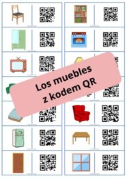 Domino obrazkowe z kodami QR! (Los muebles-meble)