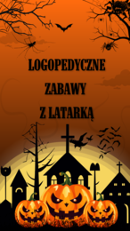 Halloween DYSLALIA zabawy z latarką LOGOPEDIA