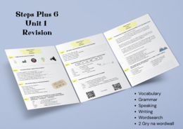 Steps Plus 6 Unit 1 - Revision - Słownictwo - Gramatyka - Speaking - gry na Wordwall