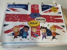 Język angielski dla dzieci - lamibook, busybook, karty pracy