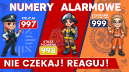 NUMERY ALARMOWE - Gazetka / Dekoracja