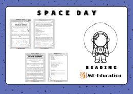 Space Day - Reading (Dzień Kosmosu czytanie ze zrozumieniem)