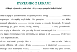 Lektury bez byków. Seria dyktand (nie tylko) dla ósmoklasisty. Mały Książę.
