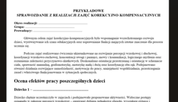 KOMPLETNY PAKIET DO ZAJĘĆ KOREKCYJNO-KOMPENSACYJNYCH W PRZEDSZKOLU