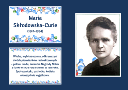 MARIA SKŁODOWSKA - CURIE – gazetka – biblioteka – świetlica – 21 stron – wersja 1
