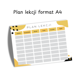 Zestaw na Zakończenie Przedszkola dla grupy pszczółki: Dyplom, plan lekcji, zakładka, tekturka, kotyliony 🩷