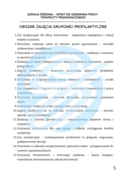Terapeuta pedagogiczny w szkole średniej – przykładowe wpisy do dziennika