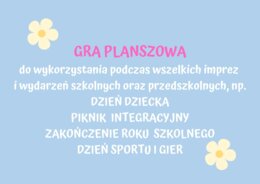 Giga gra planszowa na wydarzenia szkolne