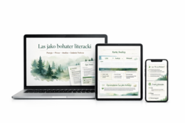 Las jako bohater literacki