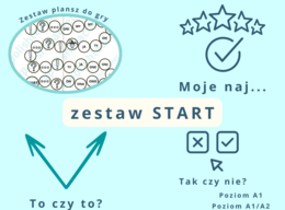 Zestaw START dla nauczycieli języka polskiego jako obcego - wejdź w nowy rok z planszówkami!