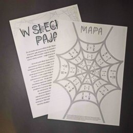W SIECI PAJĄKA - matematyczna bajka manipulacyjna KLASA 6