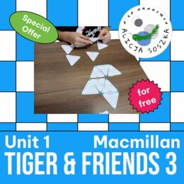 Trimino do Tiger & Friends 3 Unit 1 by Alicja Soszka