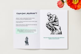 Kolorowanka „Myśliciel” Auguste’a Rodina