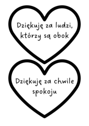 TABLICA WDZIĘCZNOŚCI - zestaw materiałów