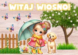 ☀️🌳WITAJ WIOSNO🌳☀️DEKORACJA NA GAZETKĘ