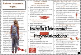 Książeczka/sketchnotka/notatka/wklejka/ściąga dla ucznia i przypomnienie dla nauczyciela/edukacja domowa. Temat „Budowa i rola mięśni” w pdf. Biologia 7, dział „Aparat ruchu”. Nowość 2024/2025.
