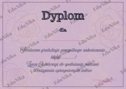 Dyplomy na zakończenie roku szkolnego/ dwa wzory/ dyplom/ koniec roku/ uniwersalne