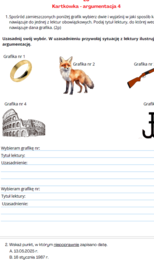 Egzamin ósmoklasisty 4 - argumentacja, ortografia, interpunkcja
