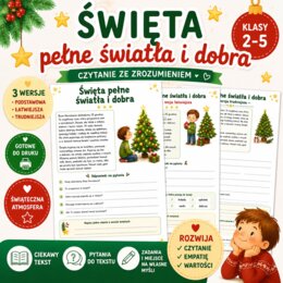 Święta pełna światła i dobra. Tekst.
