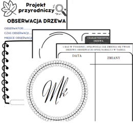 PROJEKT PRZYRODNICZY obserwacja drzewa