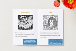 Kolorowanki z elementami edukacyjnymi. Zwierzęta. Ciekawostki. Rola zwierząt w ekosystemie