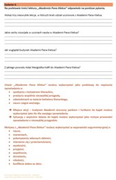 99 zadań z treści lektur z klas IV-VIII