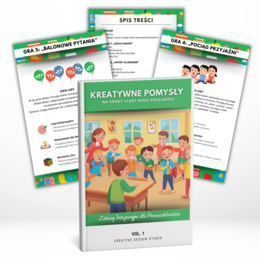 Zabawy Integracyjne dla Pierwszoklasistów- Ebook Kreatywne Pomysły na udany Start roku szkolnego ❤️