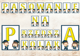 Girlanda - Pasowanie na Przedszkolaka