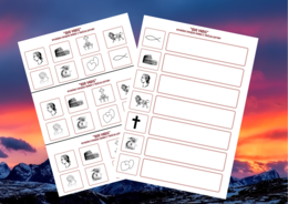 ,,QUO VADIS” – ikonki – wklejki – karta pracy – lektury 7-8