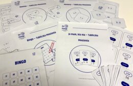 Pakiet 4 gier – Tabliczka mnożenia