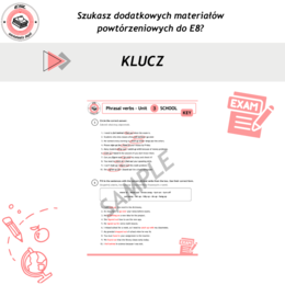 Phrasal verbs cz.3 School