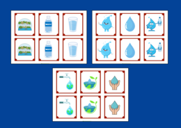 DZIEŃ WODY – memory – 36 szt. – biblioteka – przedszkole – świetlica - EKOLOGIA - wiosna