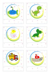 ZNACZKI PRZEDSZKOLNE. ZABAWKI. CZĘŚĆ V.