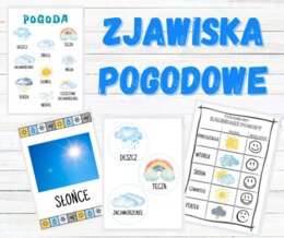 Zjawiska pogodowe - plansze