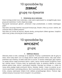 100 SPOSOBÓW NA GRUPĘ PRZEDSZKOLNĄ- zabawy, ćwiczenia, sposoby na wyciszenie i dyscyplinę