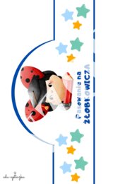 Biedronka- dyplomik pasowania na żłobkowicza