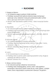 50 aktywnych pomysłów na zajęcia koncentracji