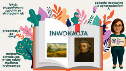 Pan Tadeusz ( Inwokacja) - scenariusz lekcji, karty pracy , AI