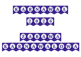 KARNAWAŁ 2026-ZABAWA KARNAWAŁOWA  wzór 3