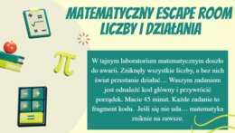 Escape Room - Liczby i działania