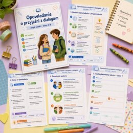 Opowiadanie o przyjaźni z dialogiem