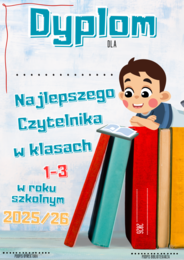 Dyplom Najlepszego Czytelnika i Najlepszej Czytelniczki