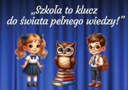 Dekoracja na rozpoczęcie roku szkolnego/ Dzień Edukacji Narodowej